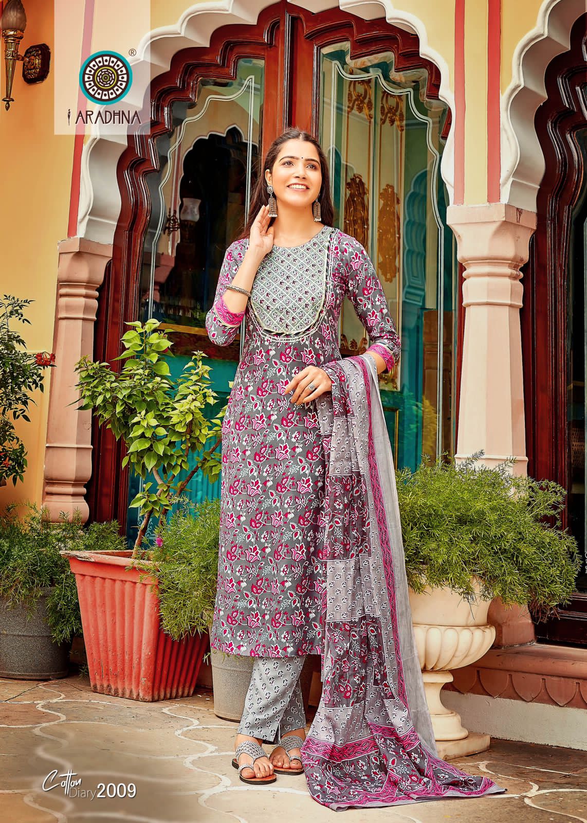 Cotton Diary Vol 2 By Aradhna Readymade Salwar Suits Catalog